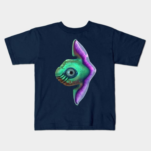 Reginald Fish Kids T-Shirt by UnknownWorlds